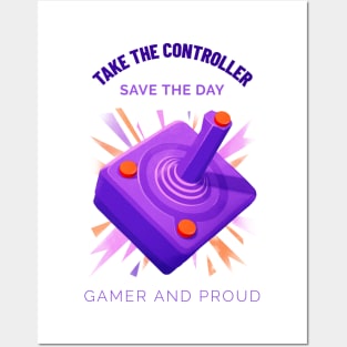 Gamer and Proud ! Posters and Art